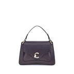 Purple Calf Leather Bos Taurus Handbag