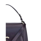 Purple Calf Leather Bos Taurus Handbag