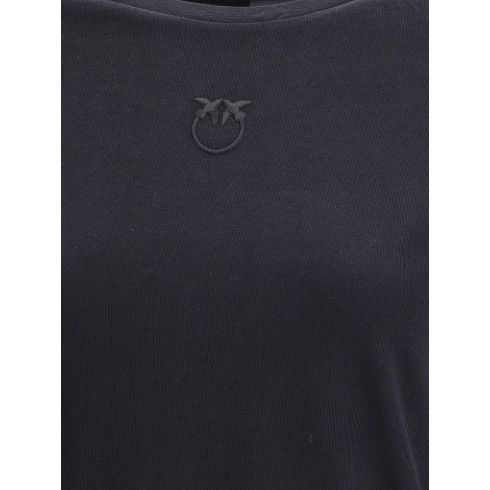 Black Cotton T-Shirt