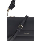 Black Calf Leather Bos Taurus Shoulder Bag