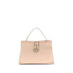 Cream Calf Leather Bos Taurus Handbag