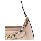 Beige Calf Leather Bos Taurus Shoulder Bag