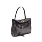 Black Calf Leather Bos Taurus Shoulder Bag