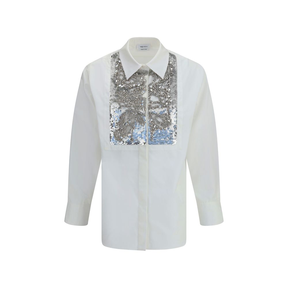 White Cotton Dress Shirt