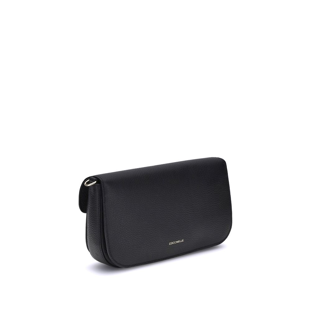 Black Calf Leather Bos Taurus Shoulder Bag