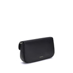 Black Calf Leather Bos Taurus Shoulder Bag