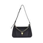 Black Calf Leather Bos Taurus Shoulder Bag