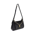Black Calf Leather Bos Taurus Shoulder Bag