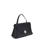 Black Calf Leather Bos Taurus Handbag