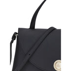 Black Calf Leather Bos Taurus Handbag