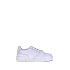 White Rubber Low Top Sneakers