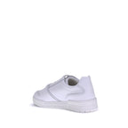 White Rubber Low Top Sneakers