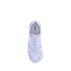 White Rubber Low Top Sneakers
