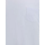 White Cotton Long Sleeve T-Shirt