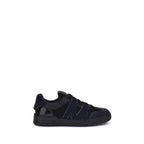 Black Calf Leather Bos Taurus Athletic Sneakers