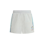 Multicolor Nylon Bermuda Shorts