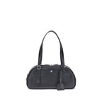 Black Calf Leather Bos Taurus Shoulder Bag