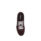 Bordeaux Calf Leather Bos Taurus Low Top Sneakers