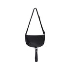Black Calf Leather Bos Taurus Shoulder Bag