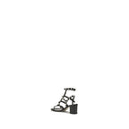 Black Calf Leather Bos Taurus Platform Sandals