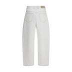 White Cotton Jeans Denim