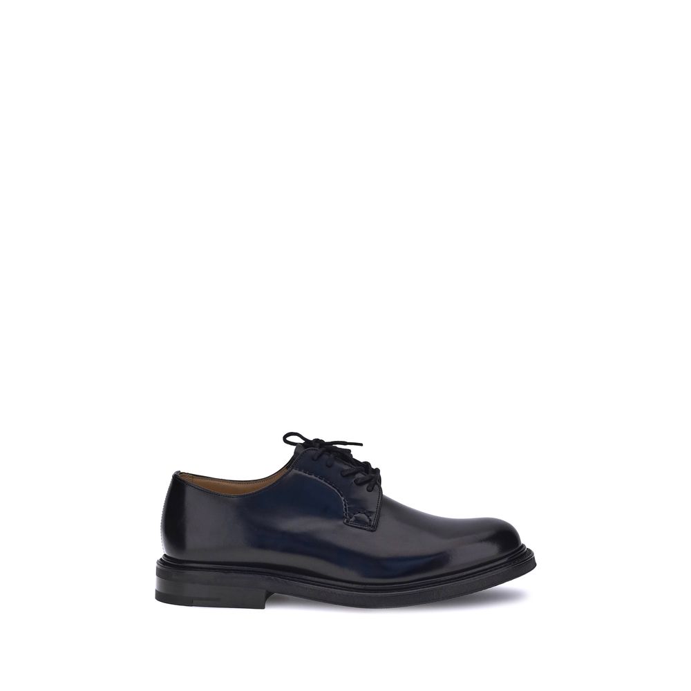 Black Calf Leather Bos Taurus Oxfords And Derbies