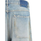 Light Blue Cotton Jeans Denim