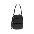 Black Polyester Backet Bag