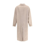Beige Wool Coat