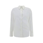 White Cotton Dress Shirt