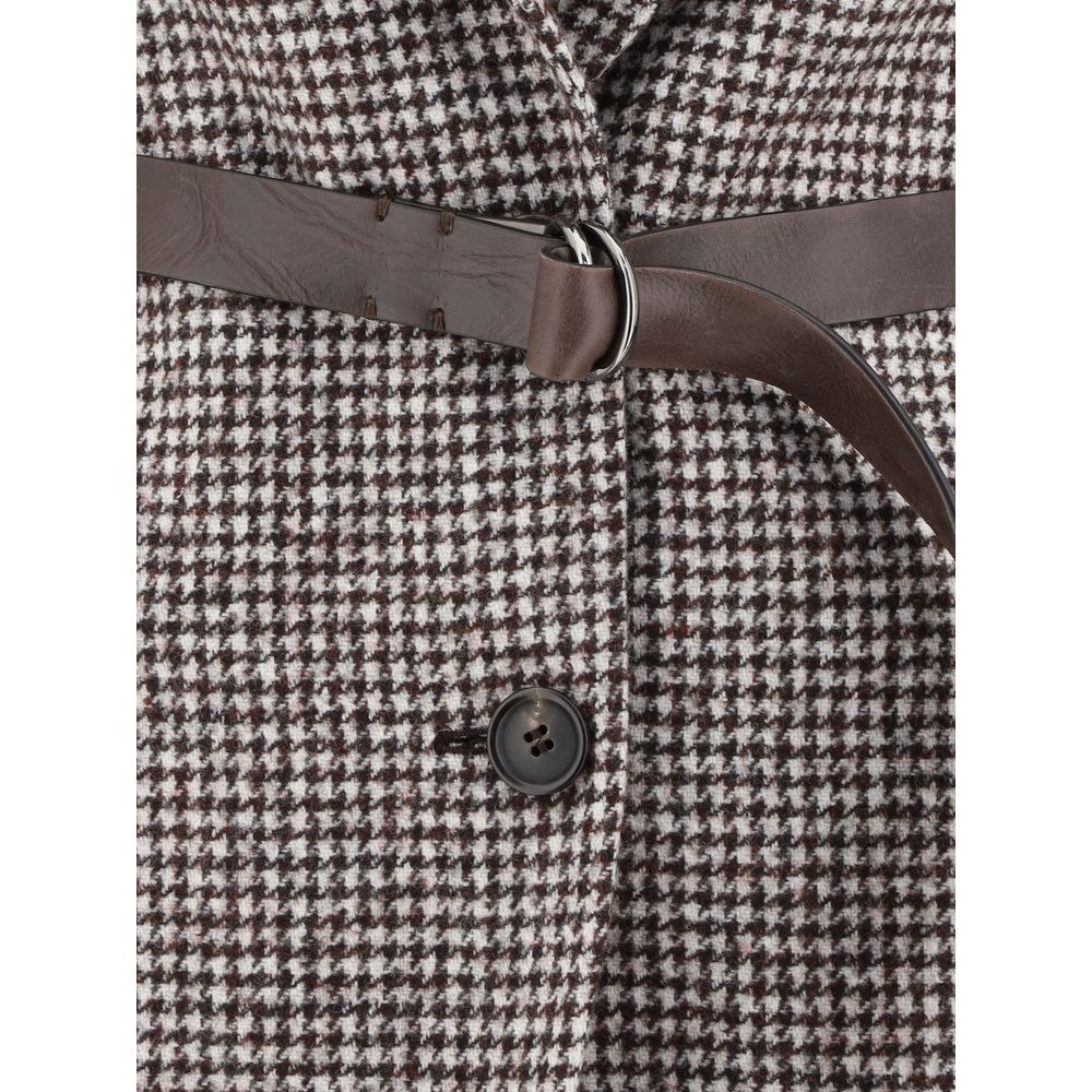 Brown Wool Jackets And Coat