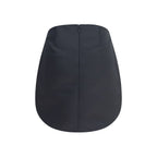 Black Polyester Mini Skirt