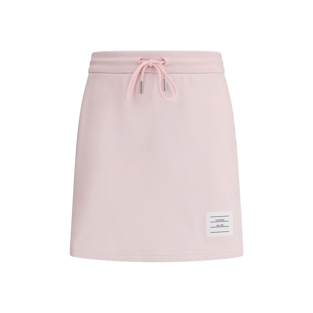 Multicolor Cotton Mini Skirt