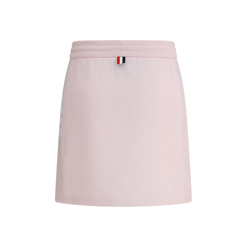 Multicolor Cotton Mini Skirt