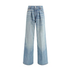 Light Blue Cotton Jeans Denim