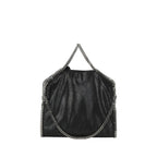Black Polyester Shoulder Bag