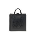 Black Calf Leather Bos Taurus Shoulder Bag
