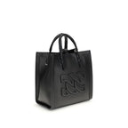 Black Calf Leather Bos Taurus Shoulder Bag