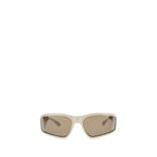 Cream Polyamide Sunglasses