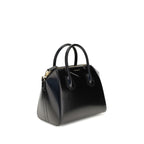 Black Calf Leather Bos Taurus Handbag
