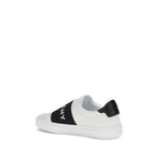 White Calf Leather Bos Taurus Low Top Sneakers