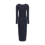 Black Modal Casual Dress