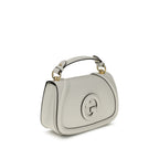White Calf Leather Bos Taurus Handbag