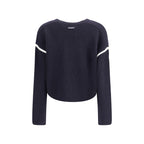 Blue Wool Sweatshirt