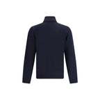 Blue Merino Wool Turtleneck