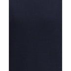 Blue Merino Wool Turtleneck