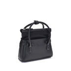 Black Calf Leather Bos Taurus Handbag