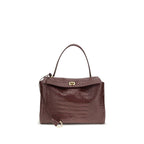 Brown Calf Leather Bos Taurus Handbag