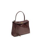 Brown Calf Leather Bos Taurus Handbag