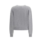 Gray Cashmere Cardigan